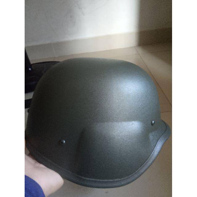 HELM TNI 3 IN 1 RINGAN BAHAN FIBER ABS