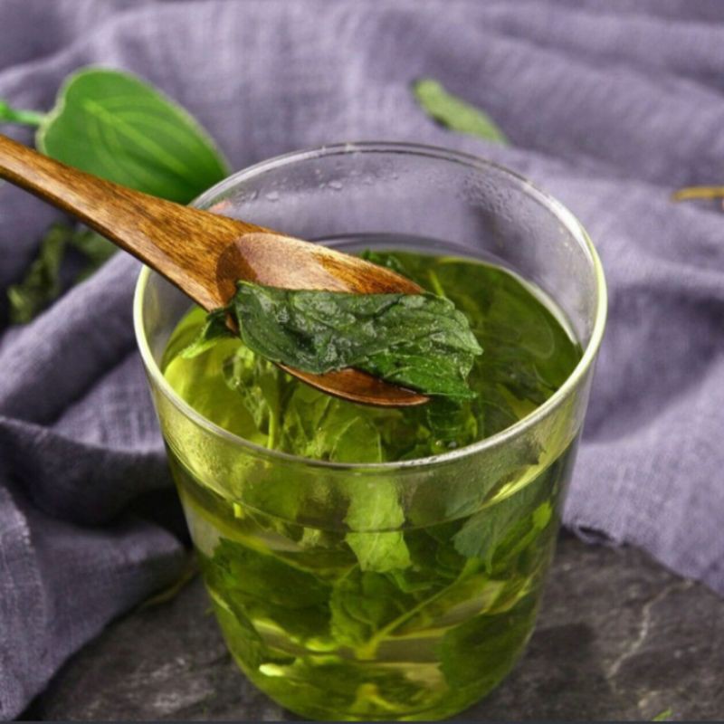 Organic Dried Spearmint Leaf Tea / Teh Daun Spearmint - 50 Gram