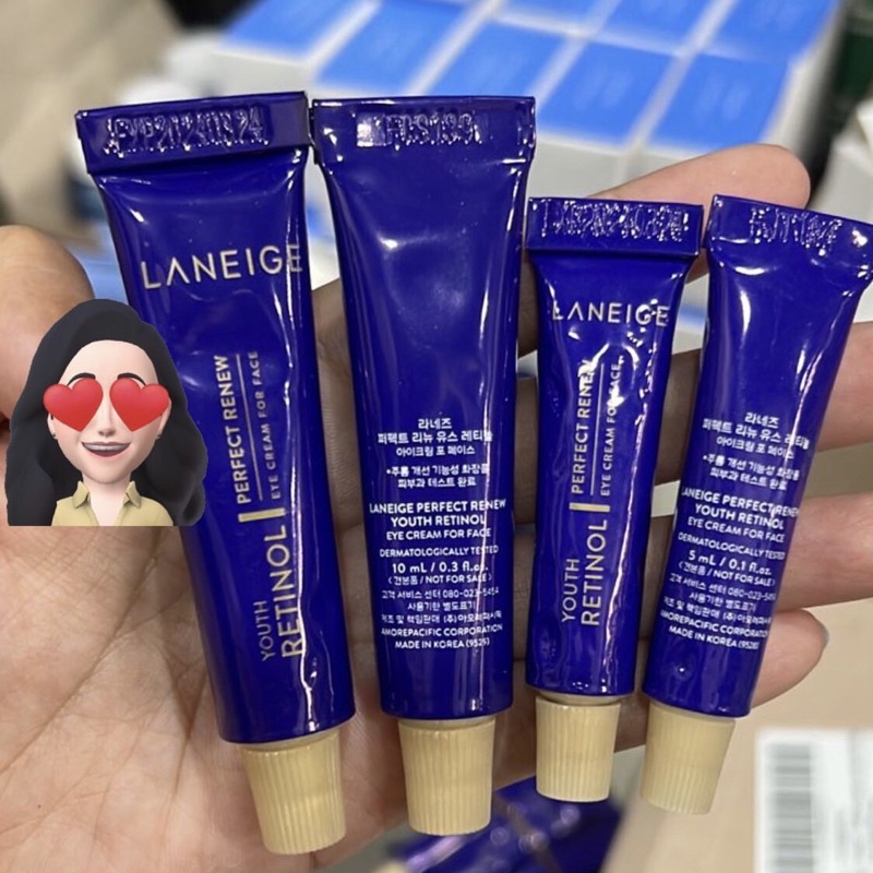 Jual Laneige Perfect Renew Retinol Eye cream 5ml & 10ml Shopee