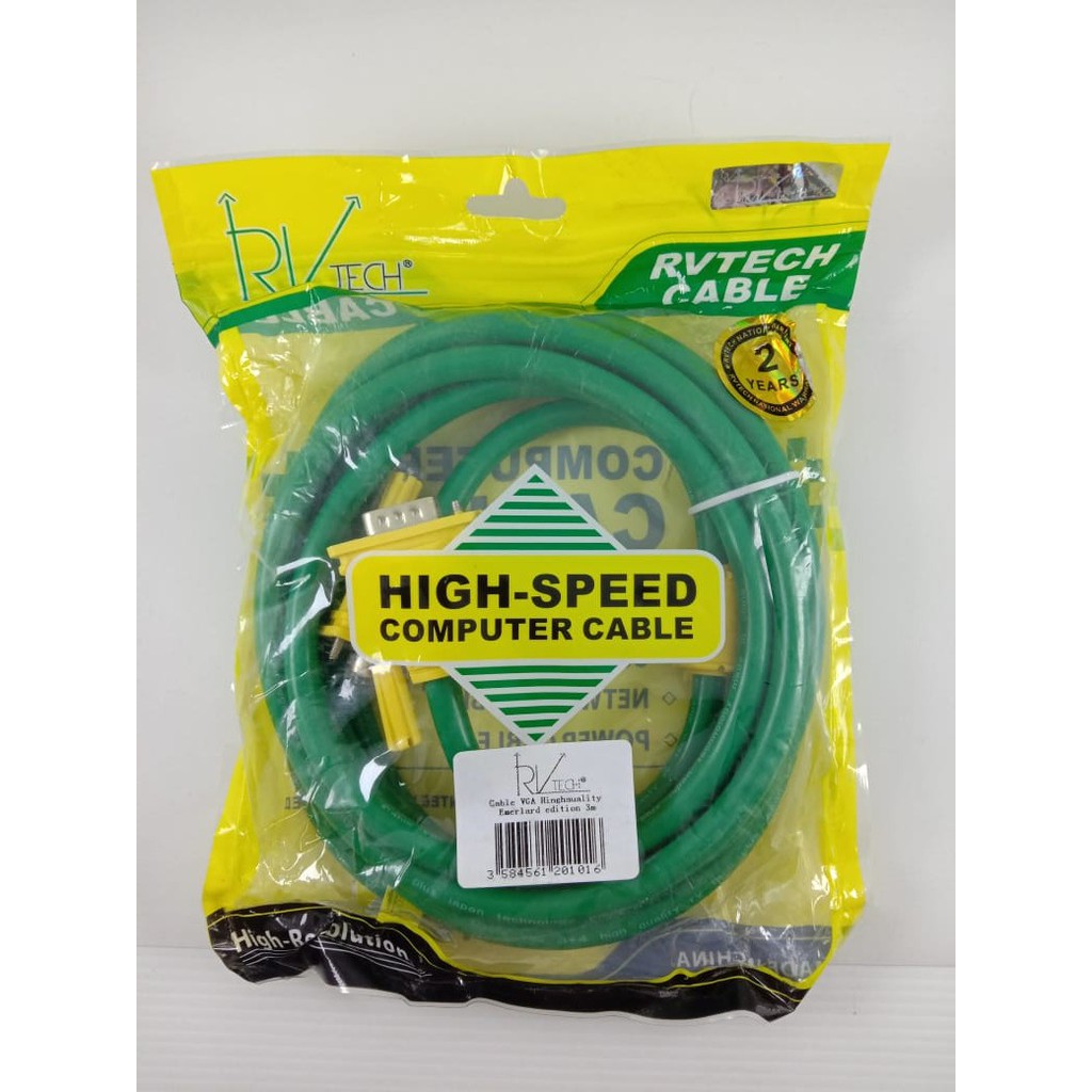 KABEL VGA 3 METER EMERALD RV-TECH