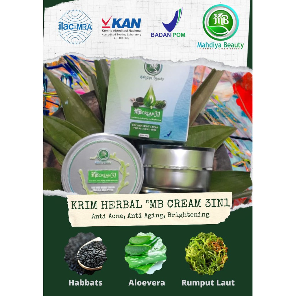 MB CREAM 3IN1 BRIGHTENING CREAM