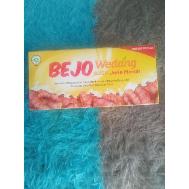

Bejo wedang susu jahe merah 5@10,5gr (isi10gram)