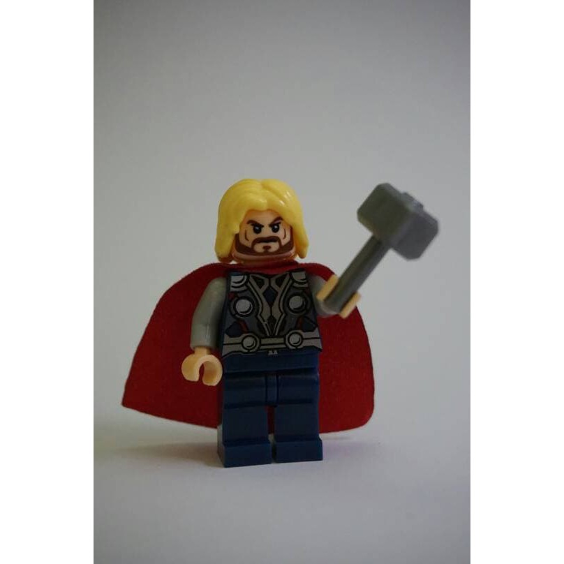 gantungan kunci lego thor avengers minifigure bootleg kw mainan