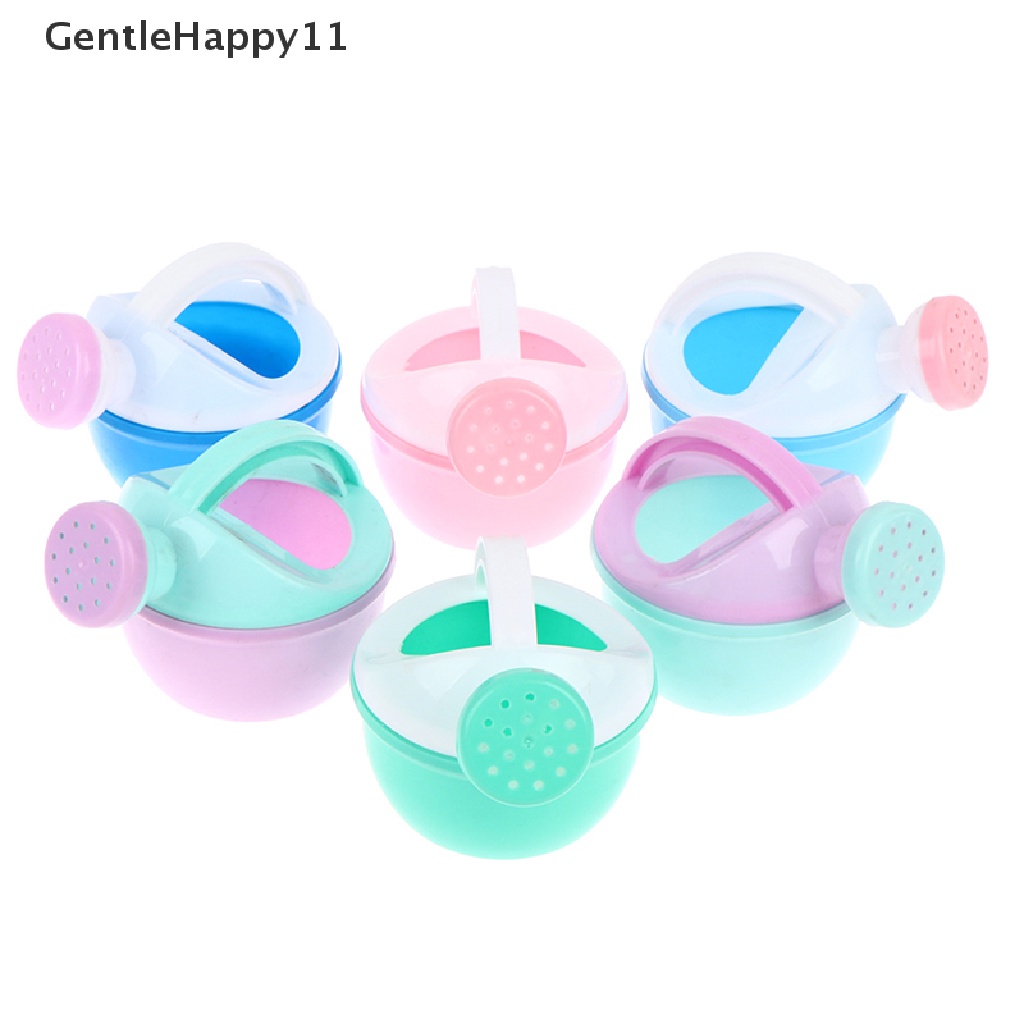 Gentlehappy Mainan Mandi Bayi Warna-Warni Plastik Watering Can Watering Pot Bath Toy Untuk Anak Gif