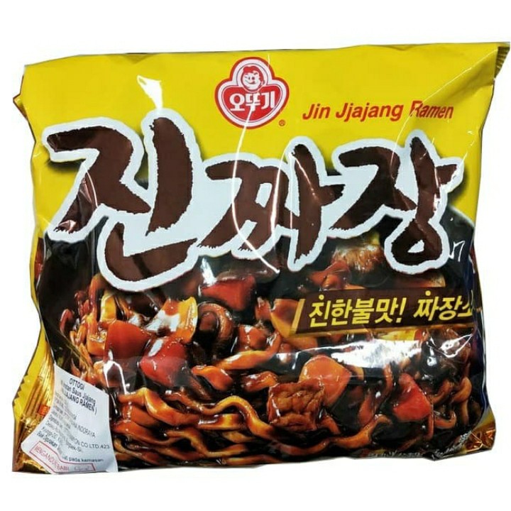 

Ottogi jin jjajang ramen 135gr (non halal)