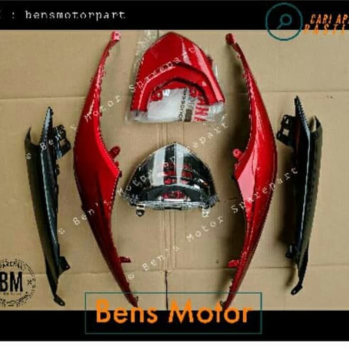 Cover Body Mio Soul Gt Full Set Body Belakang mio soul gt