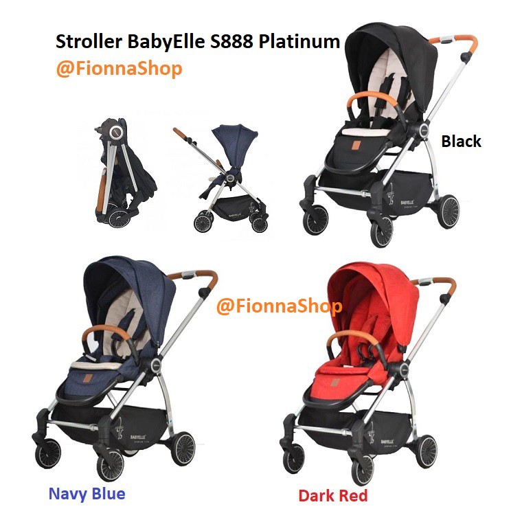 Stroller Kereta Dorong Bayi Baby Elle BabyElle S888 Platinum