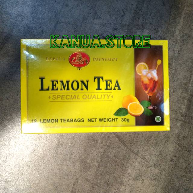 

kepala djenggot lemon tea 12 lemon teabags 30gr