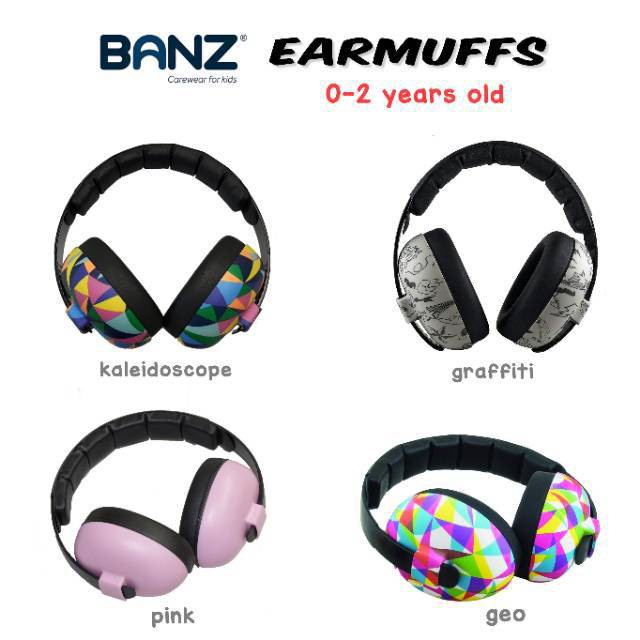 Penutup telinga Baby Banz Infant &amp; Baby Hearing Protection Ear Muffs