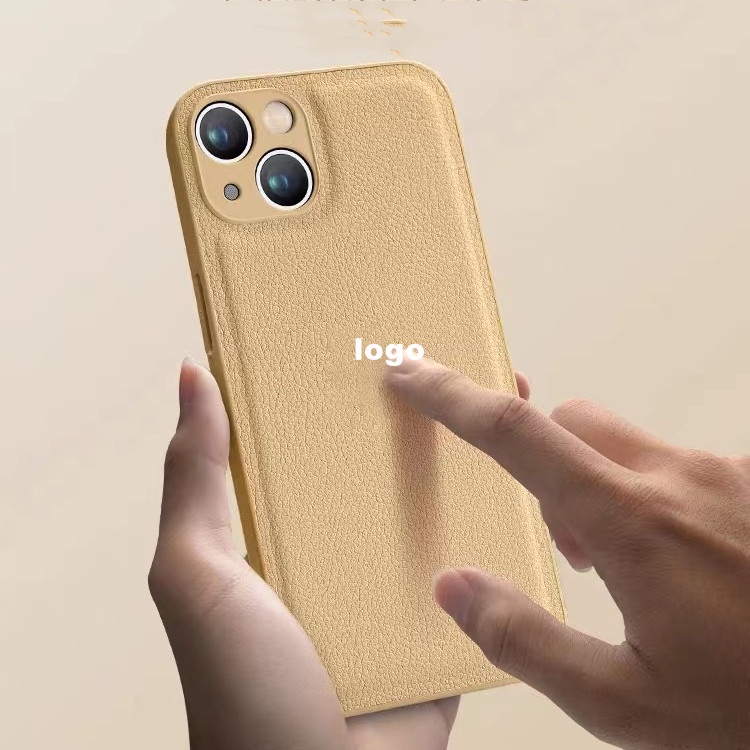 Case Bahan Silikon Dan Kulit Motif Timbul Untuk iphone 11 pro max 13 / 12 pro max X / Xs max XR 7 / 8 / se2020 7 plus8 plus
