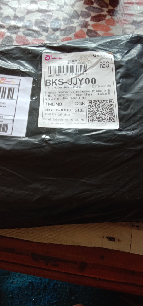 Polymailer 17×30cm Isi100pcs Extra Tebal 50 Mic Hitam Amplop Bag Plastik Packing Grosir