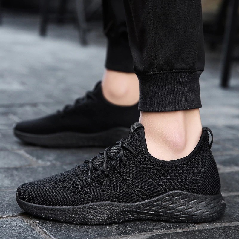 comfortable non slip black shoes