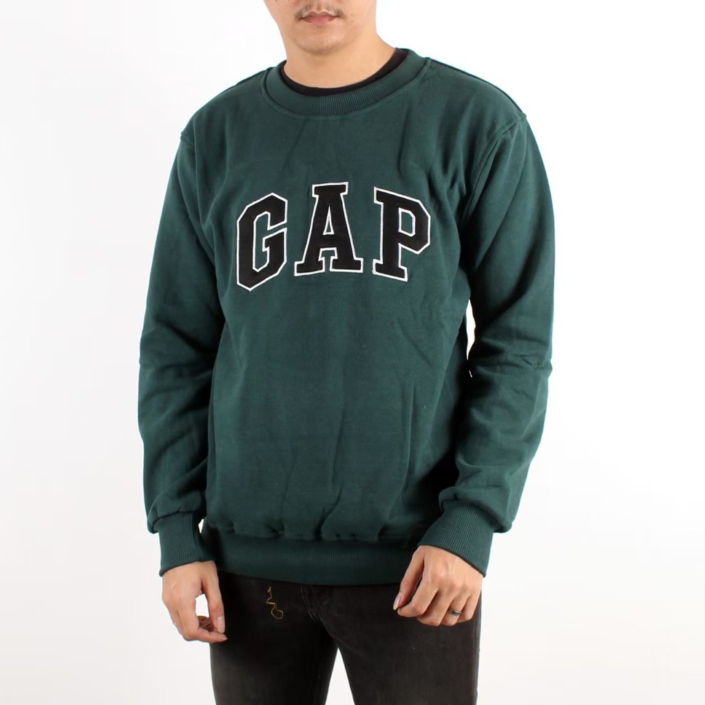 Sweater Crewneck GAP PREMIUM TERBARU | CREWNEK PREMIUM TERMURAH PRIA WANITA