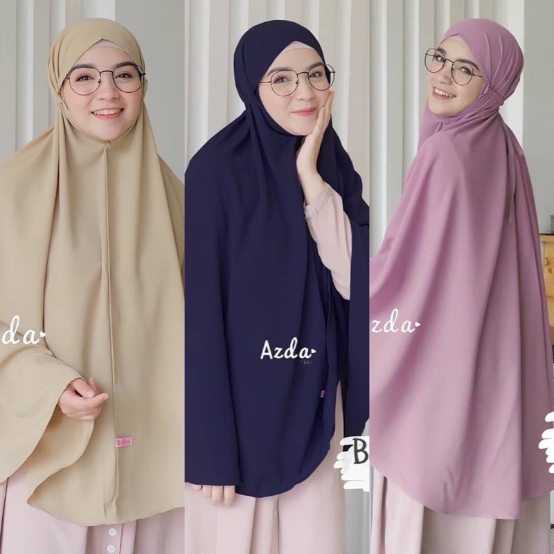 KHIMAR XXL TALI JUMBO NON PET SYRIA NAJWA BERGO KERUDUNG WOLFISH HIJAB JILBAB  SYARI GROSIRR31