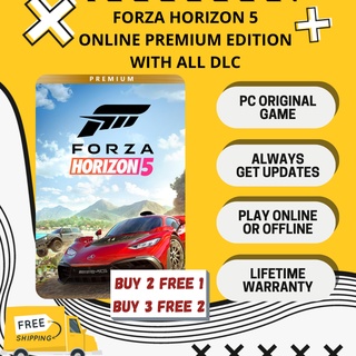 FORZA HORIZON 5 ONLINE PREMIUM EDITION WITH ALL DLC PC ORIGINAL