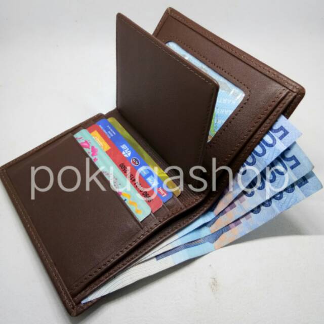 Dompet kulit pria / dompet kulit asli garut /dompet garut asli /dompet asli kulit lipat buku /garut