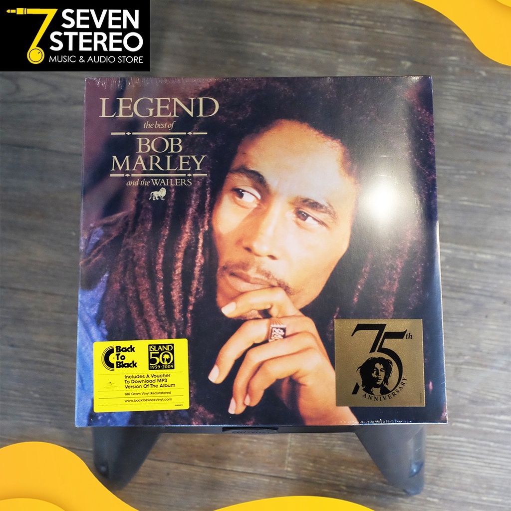 Vinyl Piringan Hitam BOB MARLEY &amp; THE WAILERS - Legend