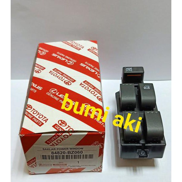 Jual    SAKLAR POWER WINDOW KANAN ATAU MASTER SWITCH POWER WINDOW KANAN