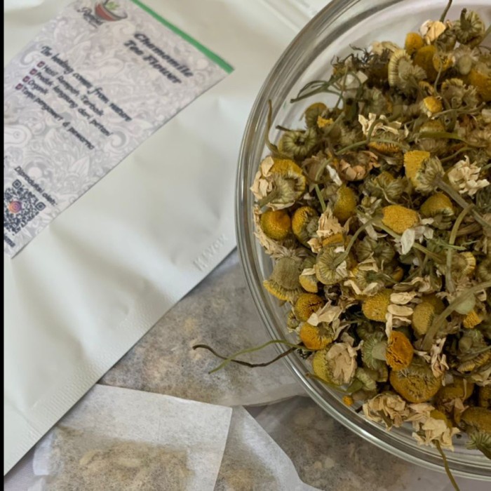 

Teh Celup Bunga Chamomile - Chamomile Flower Tea Siap Seduh Rempah Bu Risma