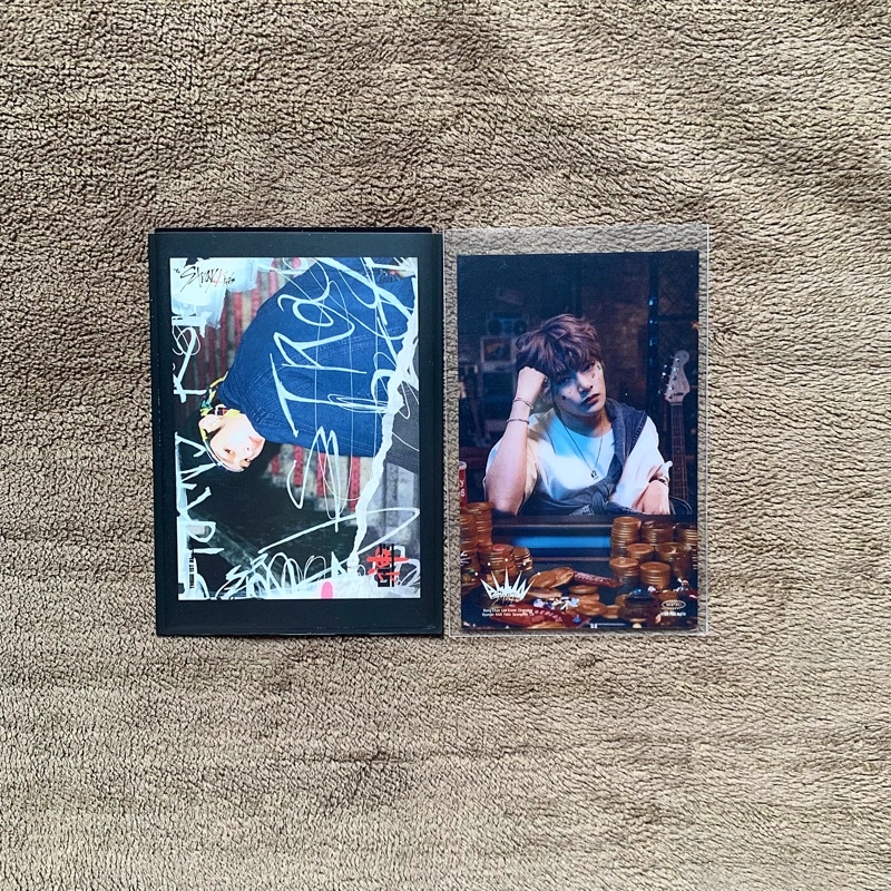 (Mohon Baca Deskripsi) Photocard Pre-order Benefit POB Tower Records Go Live All In Jeongin IN Stray