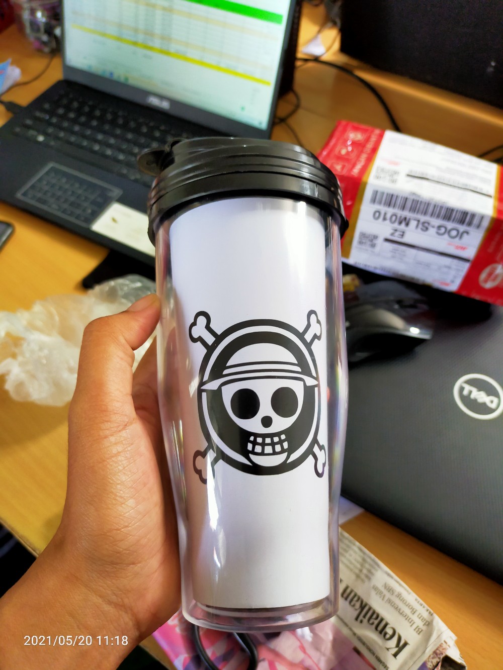 One Piece Tumbler / Luffy Tumbler / Zoro Tumbler / Anime Tumbler