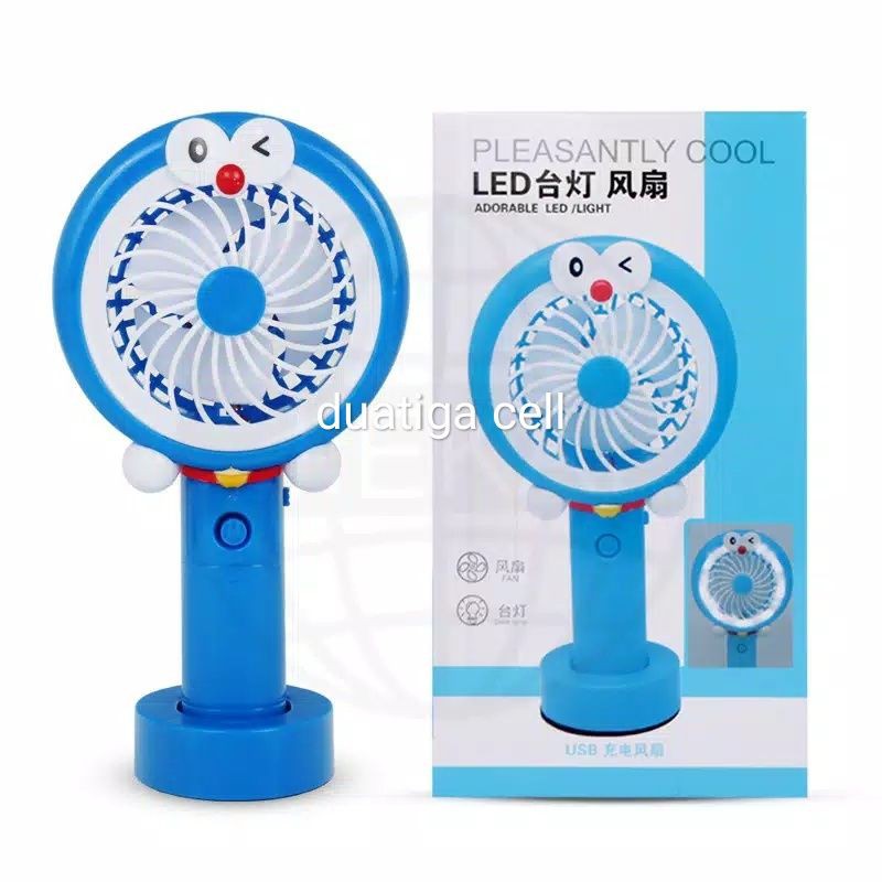 KIPAS DORAEMON led KIPAS MINI KARAKTER KIPAS KARAKTER