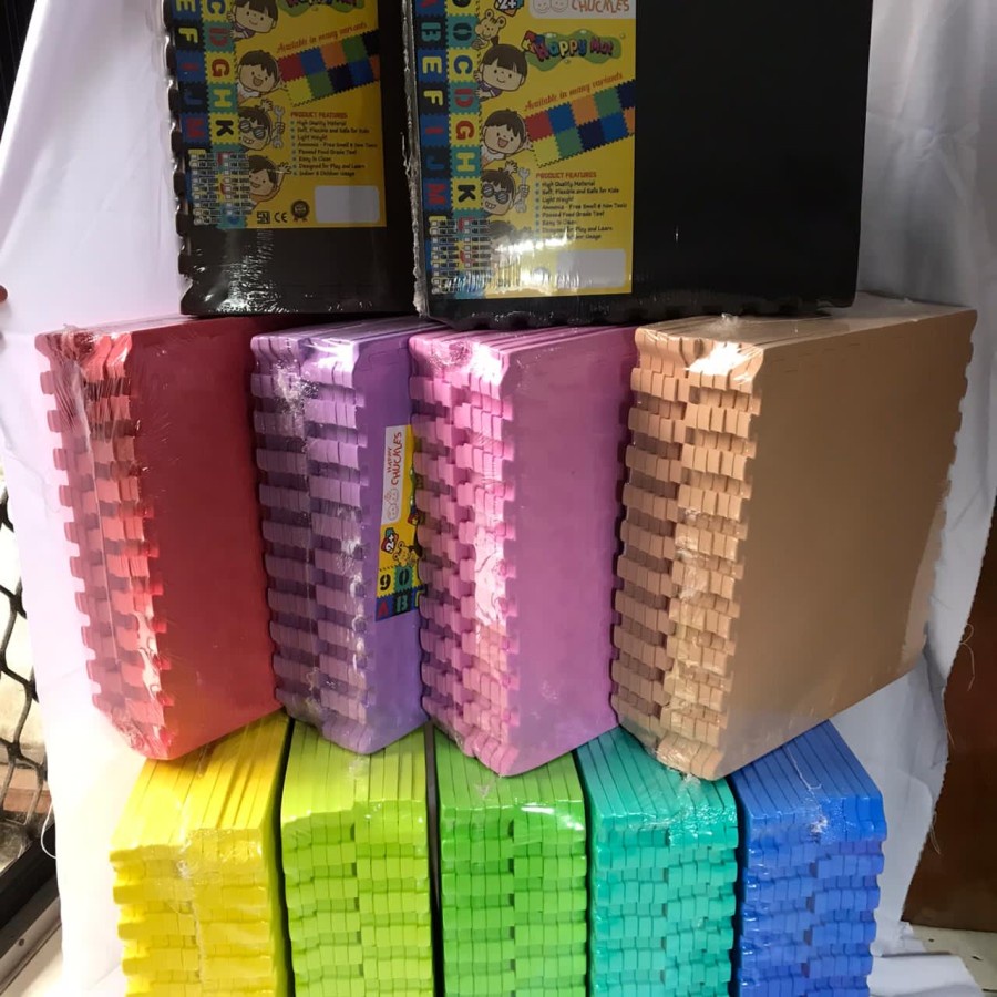 MAINAN BAYI MATRA PUZZLE LANTAI MAINAN PUZZLE ALAS LANTAI PUZZLE BUSA POLOS MATRAS PUZZLE FOAM