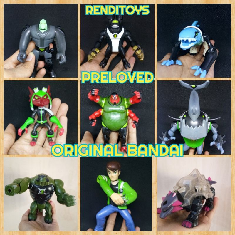 MAINAN HAPPY MEAL TOYS Action Figure BEN 10 - Miniatur Pajangan Mainan Topper Ben 10 Mainan Murah