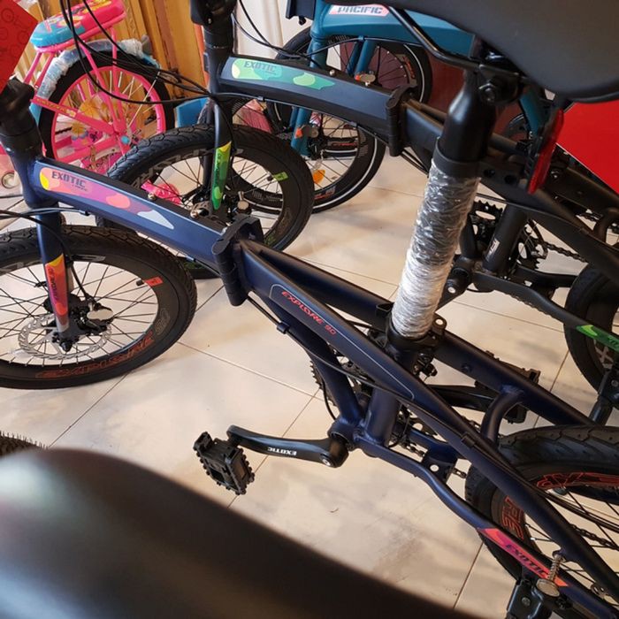 Unik sepeda lipat exotic explore 9..0 Berkualitas