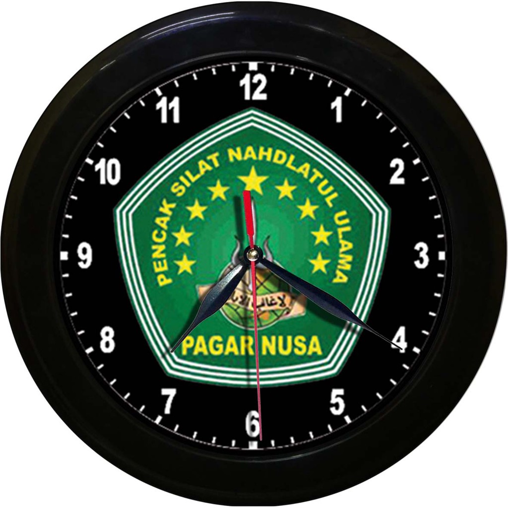 JAM DINDING PAGAR NUSA ( NAHDLATUL ULAMA )   (DIAMETER 30CM)