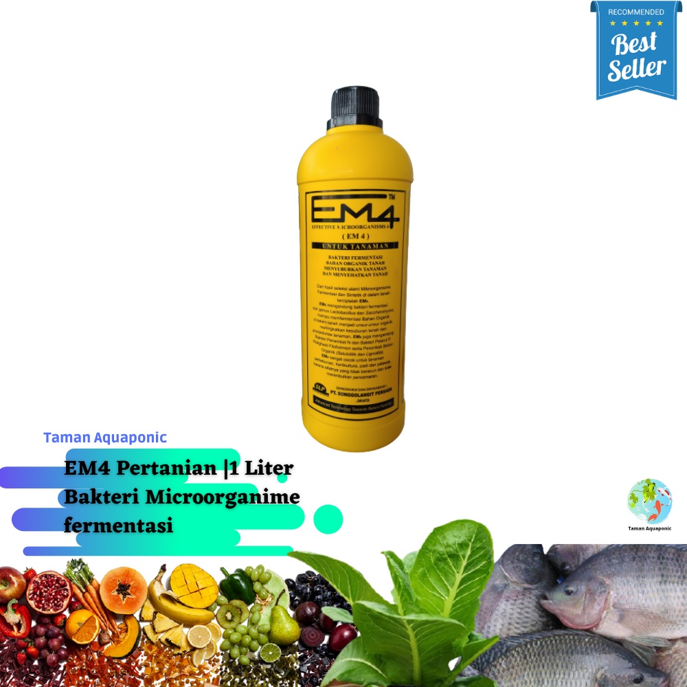 EM4 Pertanian Mikroorganisme Fermentasi