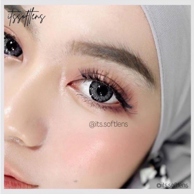 Softlens KPOP Grey bisa minus