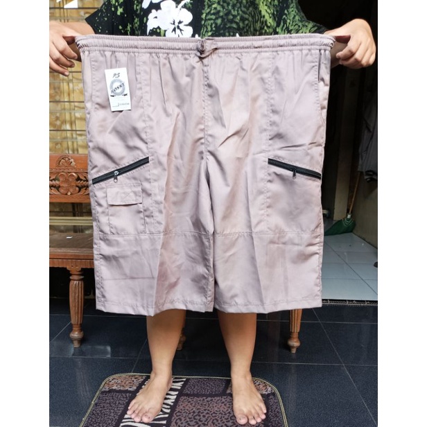 CELANA PENDEK CARGO XXXL/KOLOR CARGO SUPER JUMBO BAHAN JOVA DRIL MUAT BB 110 KL