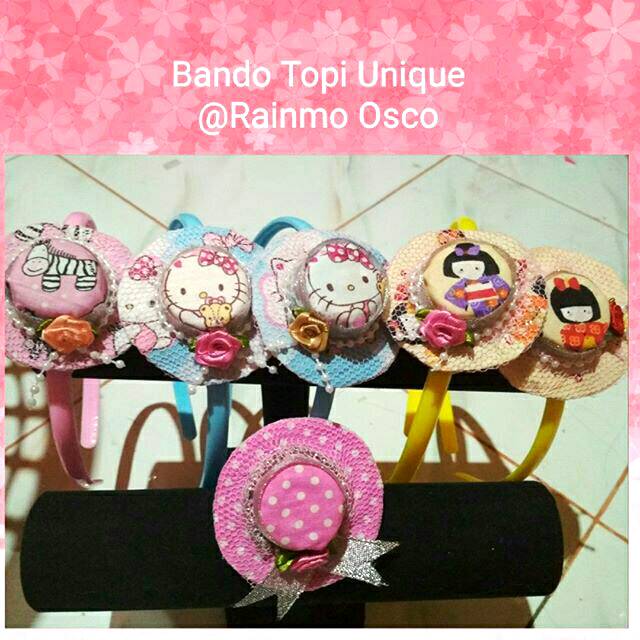 Bando Topi unik anak