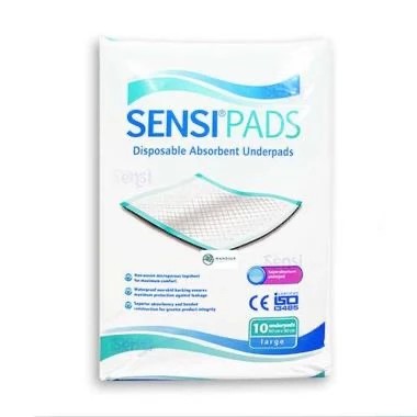 SENSI Pads - isi 10pc | Underpad SENSI | Perlak SENSI