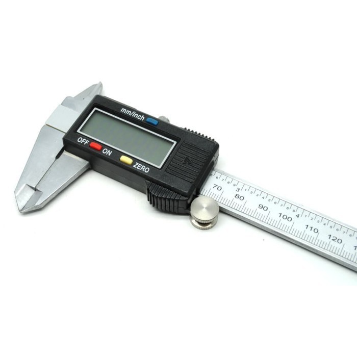 Vernier Kaliper Digital Layar LCD Jangka Sorong Sigmat Bahan Stainless