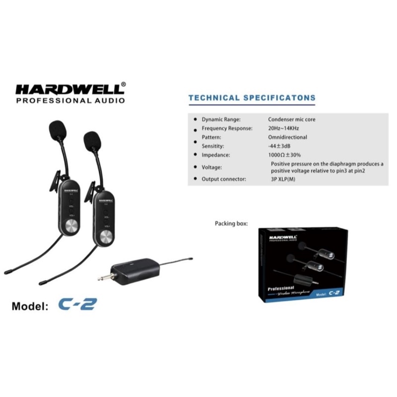 mic wireless hardwell c 2 original . mic hardwell c2 original