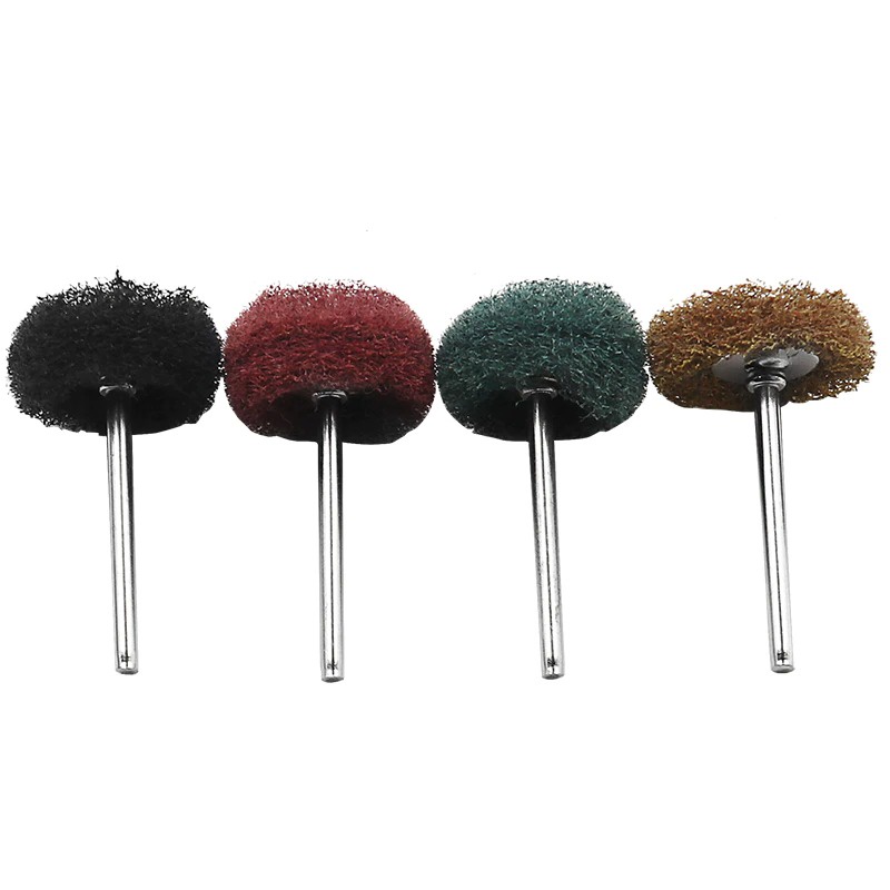 Mata Bor Polishing Cleaning Brush Scrubbing Fiber Wheel 80PCS - JIG-YT40 - Mix Color