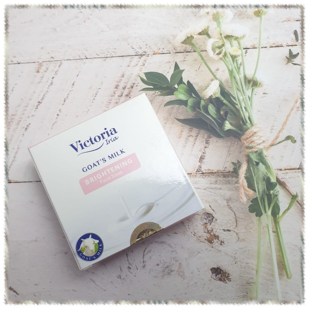 whitening VICTORIA iria goat's milk SABUN PEMUTIH SUSU KAMBING 100gr