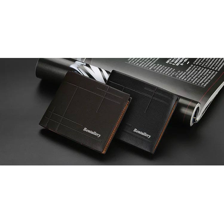 *ALIBABA1688* DOMPET PRIA N07 IMPORT MATERIAL PU DOMPET PENDEK DOMPET LIPAT