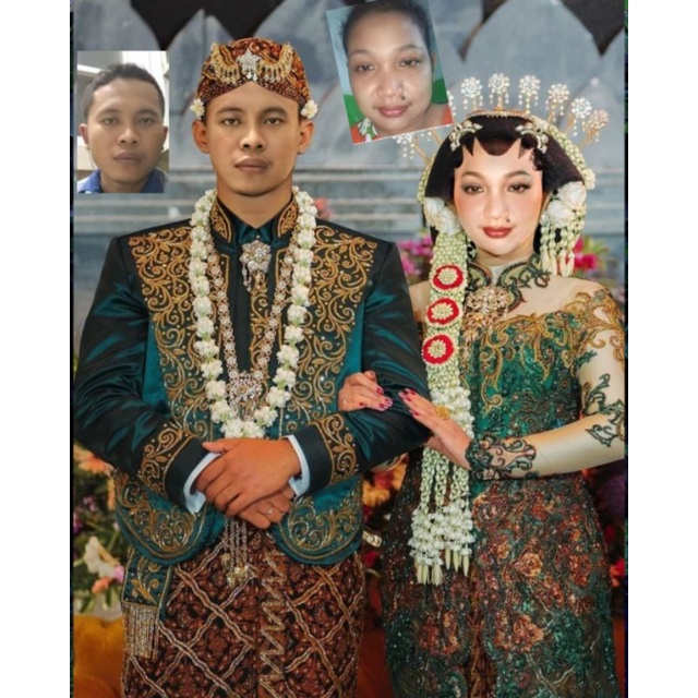 Jasa Edit Foto Tanpa Cetak| Pengantin Jawa