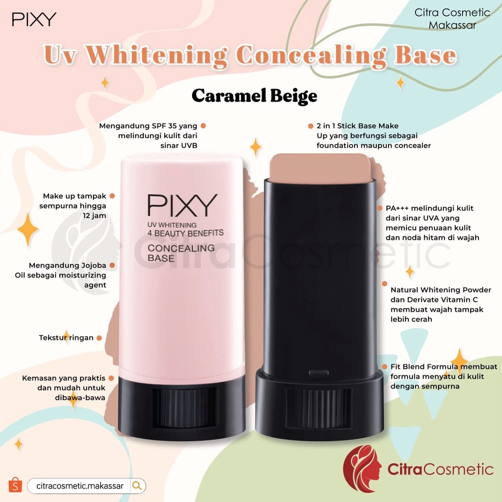 Pixy Uv Whitening Concealing Base 9 Gr