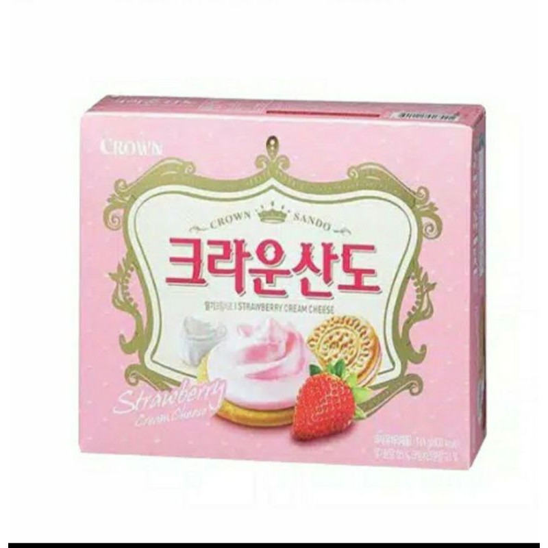 

Crown Haetai Strawberry Cream Chesee 161 gram