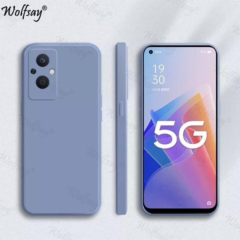 New PROMO Case For Oppo Reno 8Z 5G / RENO 7Z 5G SoftCase Liquid Silicon Macaroon Protection Camera Premium Casing Reno8 Z / Reno 8 Z