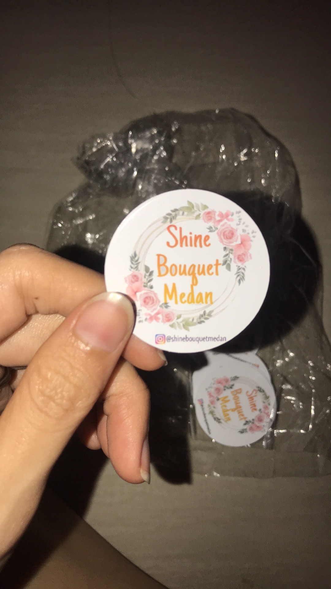 Sticker Logo Makanan Bulat (kngslm01)