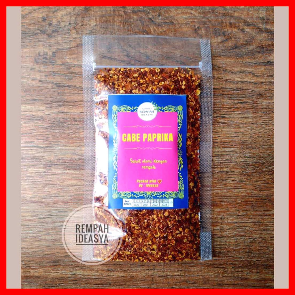 

Cabe Paprika Flake Kasar Simplisa kering Paprika Bumbu Pizza Panggang