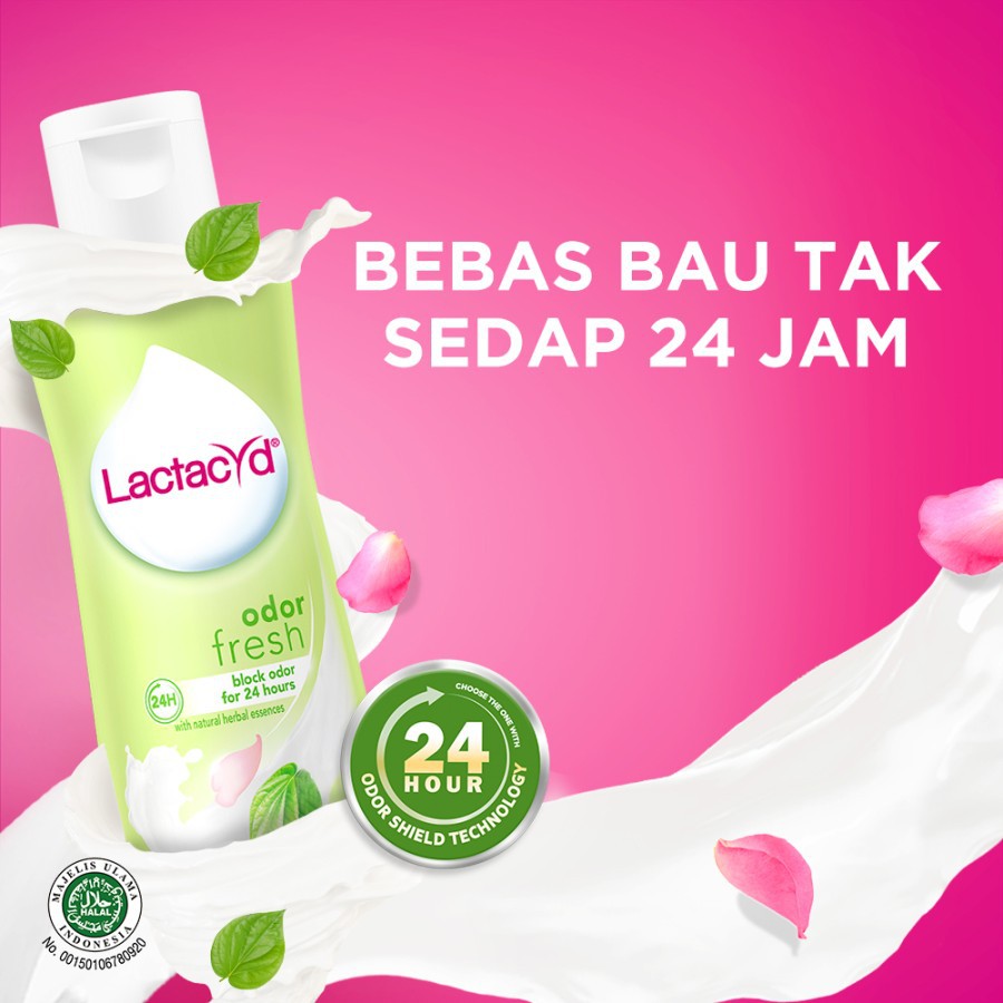 Lactacyd Odor Fresh Sabun Kewanitaan Daily Feminine Hygiene Herbal