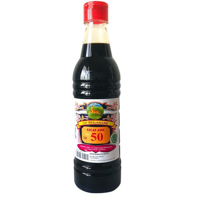 

[KODE BARU 84] Menjangan Kecap Asin No.50 (600 ml) TERMURAH!!!