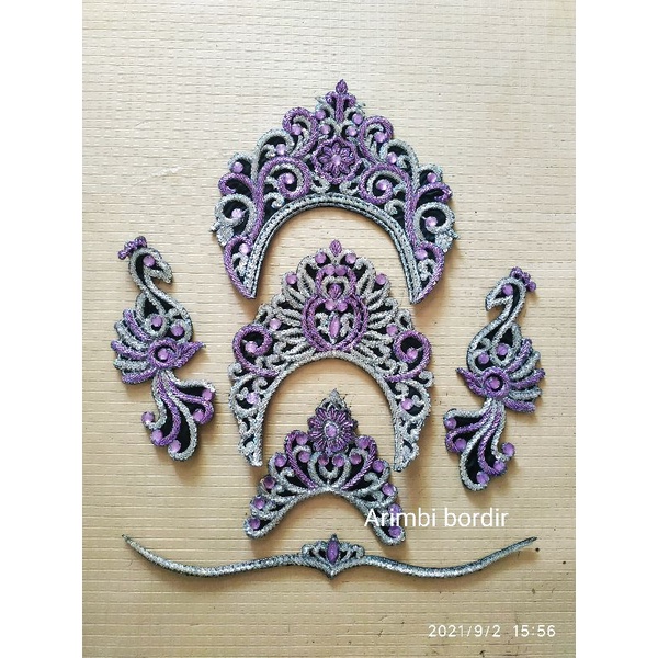 Siger bordir tari full payet