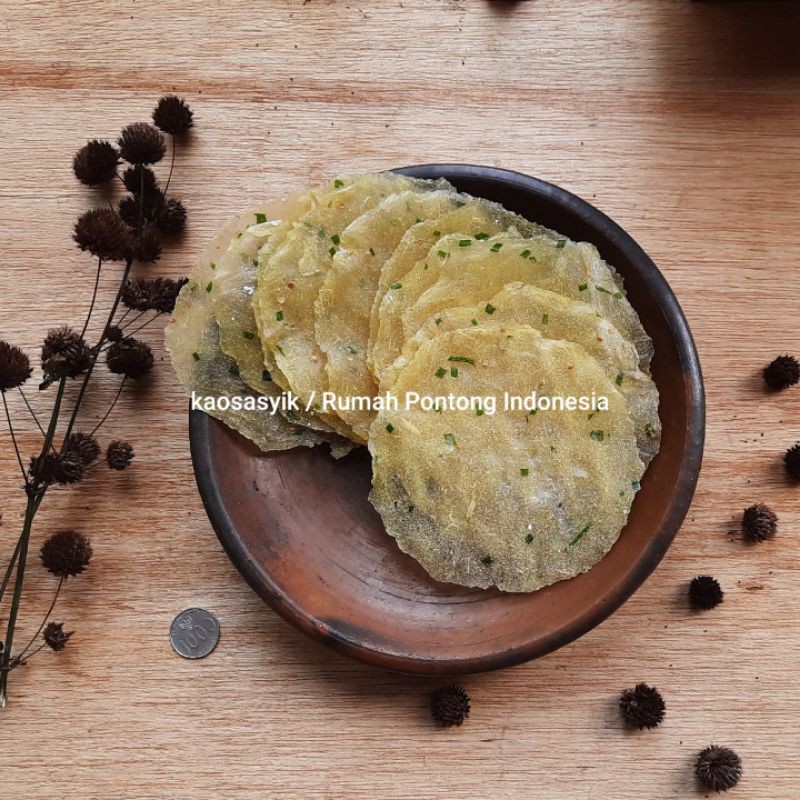 

KERIPIK SAMIYER 10 LEMBAR BULAT | KERIPIK SINGKONG
